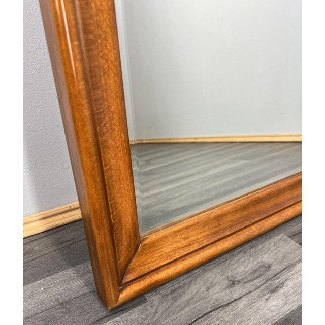 Contemporary Vintage French Carved Wall Mirror For Sale - Image 3 of 8