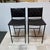 Design Plus Gallery presents a Pair of Woven Leather Counter Stools by Mermelada Estudio for CB2. The stools offer a laid-...