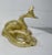 Mid-Century Modern Vintage Gilded Coiled Cast Metal Rattlesnake Statue For Sale - Image 3 of 13