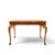 Baker Furniture Company Baker Furniture Stately Homes Queen Anne Walnut Expanding Dining Table With 3 Leaves For Sale - Image 4 of 17