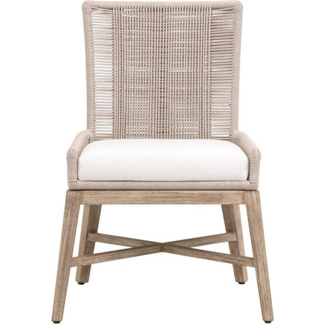 Transitional Essentials For Living Overlay Fabric Dining Chairs - Set of 2 For Sale - Image 3 of 9