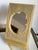 Yellow 1950s Vintage Rococo Revival Cherub Resin Table Mirror For Sale - Image 8 of 13