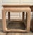 Pair of Vintage Ming-Style Solid Wood Side Tables in Bleached Whitewash Finish For Sale - Image 4 of 12