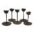 Vintage Oil Burner or Candle Holder, Set of 5 For Sale