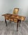 Brown 20th Century Louis XV Marquetry Dressing Table, Vanity Table with Mirror For Sale - Image 8 of 9