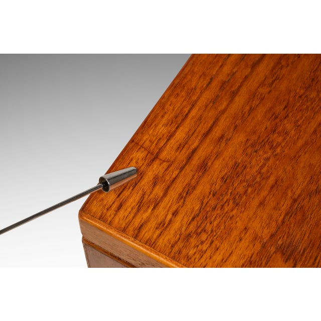 Danish Mid-Century Modern Computer Riser / Desk Organizer in Teak by Jesper International, Denmark, C. 1980s For Sale - Image 17 of 18
