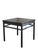 Contemporary Antique Square Lacquered Tea Table For Sale - Image 3 of 9