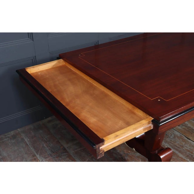 French Art Deco Dining Table by Jules Leleu, 1930s For Sale - Image 6 of 13