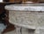 Antique French Louis XVI Style Painted Center Table With Marble Top, Late 1800s For Sale - Image 9 of 18