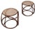 Pair of Bentwood and Cane Stools Attributed To Thonet Circa 1950/60s For Sale - Image 9 of 10