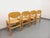 Minimalist Beechwood Chairs, 1980s, Set of 4 For Sale - Image 6 of 18