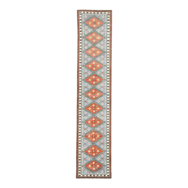 Turkish Vintage Rug 2'7 x 12'6" For Sale