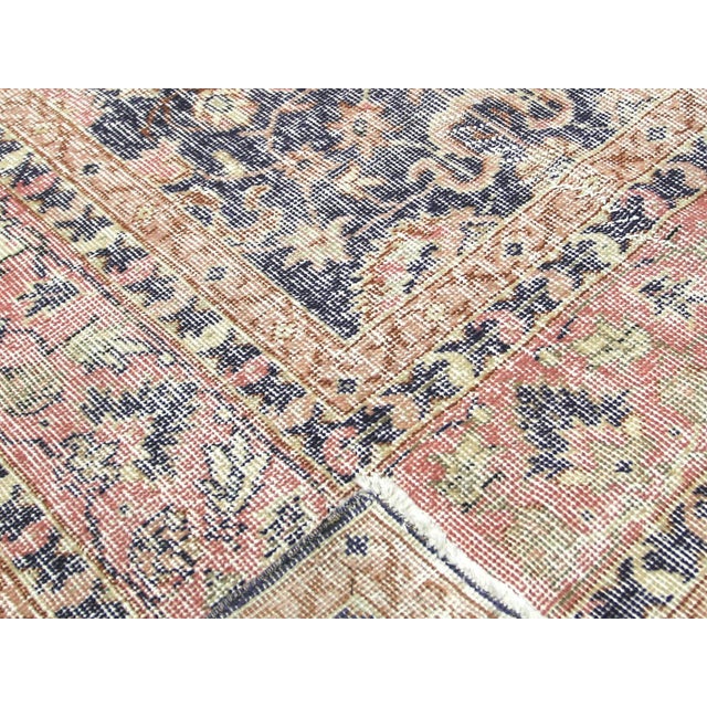 Traditional 1960s Turkish Oushak Rug For Sale - Image 3 of 5