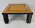 Coffee Table in Ash Burl, Wood Inlay and Black Lacquer, 1980s For Sale - Image 3 of 15