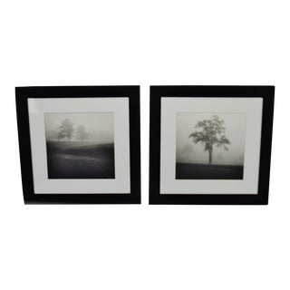 Black & White Ansel Adams Style Framed Prints - A Pair For Sale