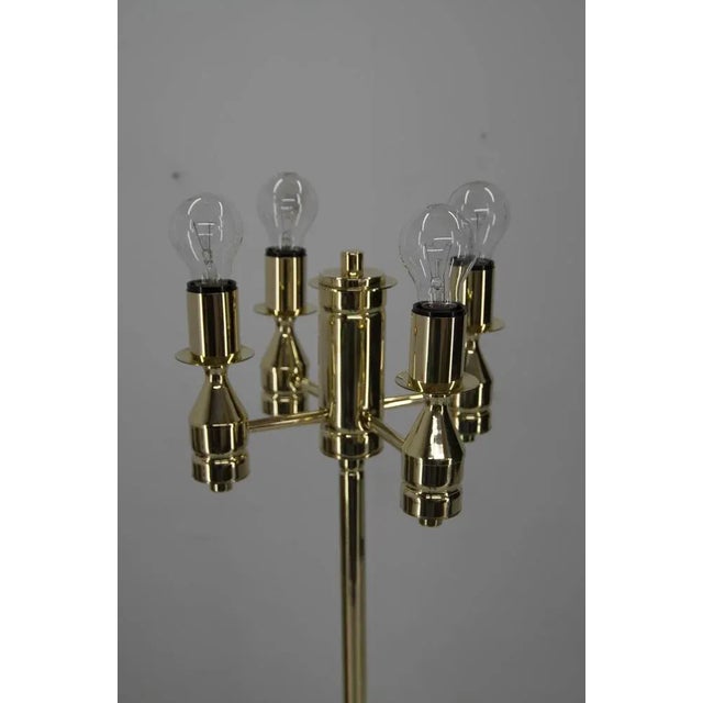 Brass Floor Lamp, 1970s For Sale - Image 4 of 9