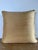 Nomi Design Stenciled Velvet Pillow With Silk Back, Colonial Style For Sale - Image 4 of 5