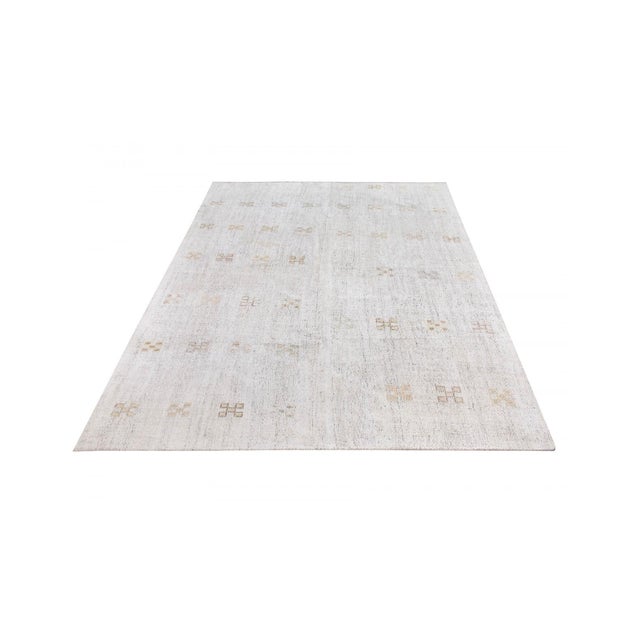 Vintage handwoven decorative kilim rug from Adana region of Turkey. Approximately 50-60 years old. In very good condition.