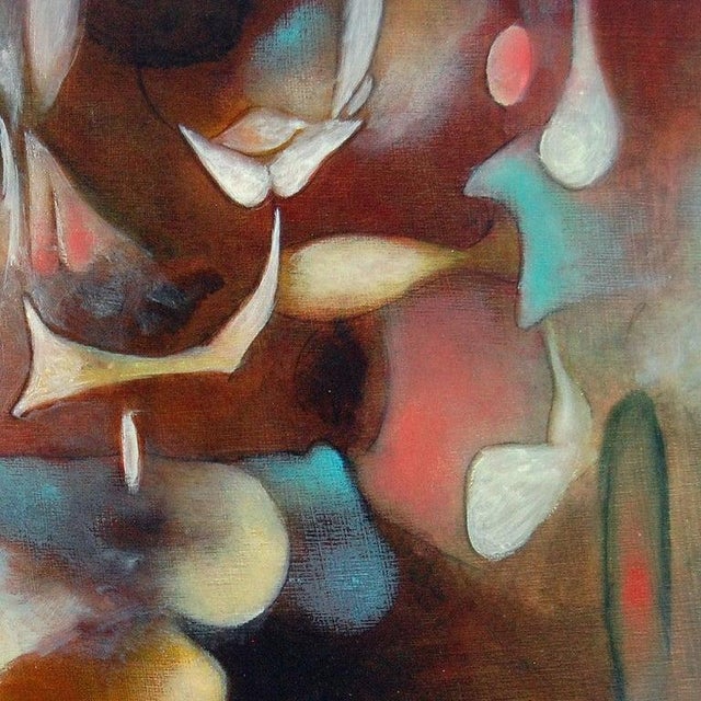 This is a one of a kind original abstract painting on wood panel by Southern California artist, Daniel Ketelhut. Its...