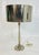 Metal Pair of Nickel-Plated Modern Table Lamps With Matching Metal Shades For Sale - Image 7 of 14