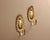 Mid-Century Swedish Brass Sconces, Set of 2 For Sale - Image 4 of 7