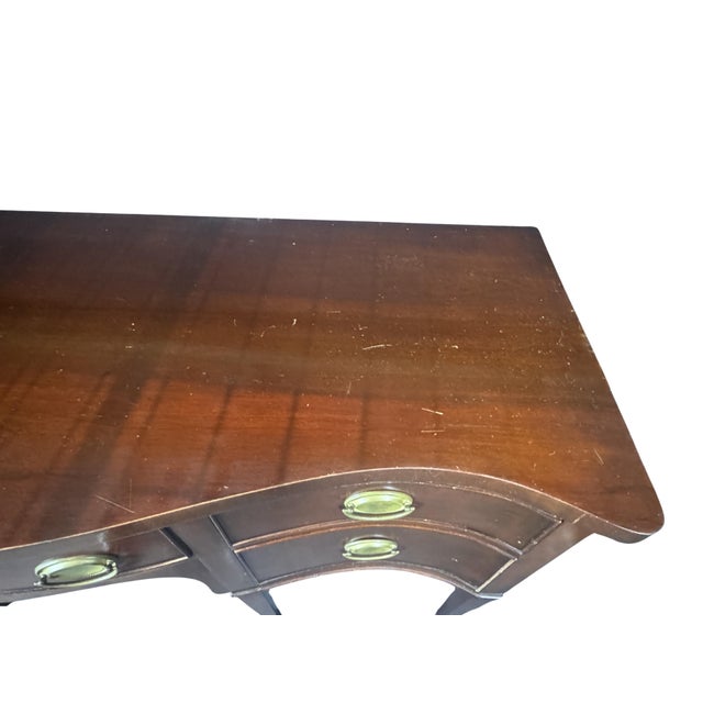 Vintage Federal Hepplewhite Style Credenza Sideboard Buffet, C. 1900s For Sale - Image 13 of 15