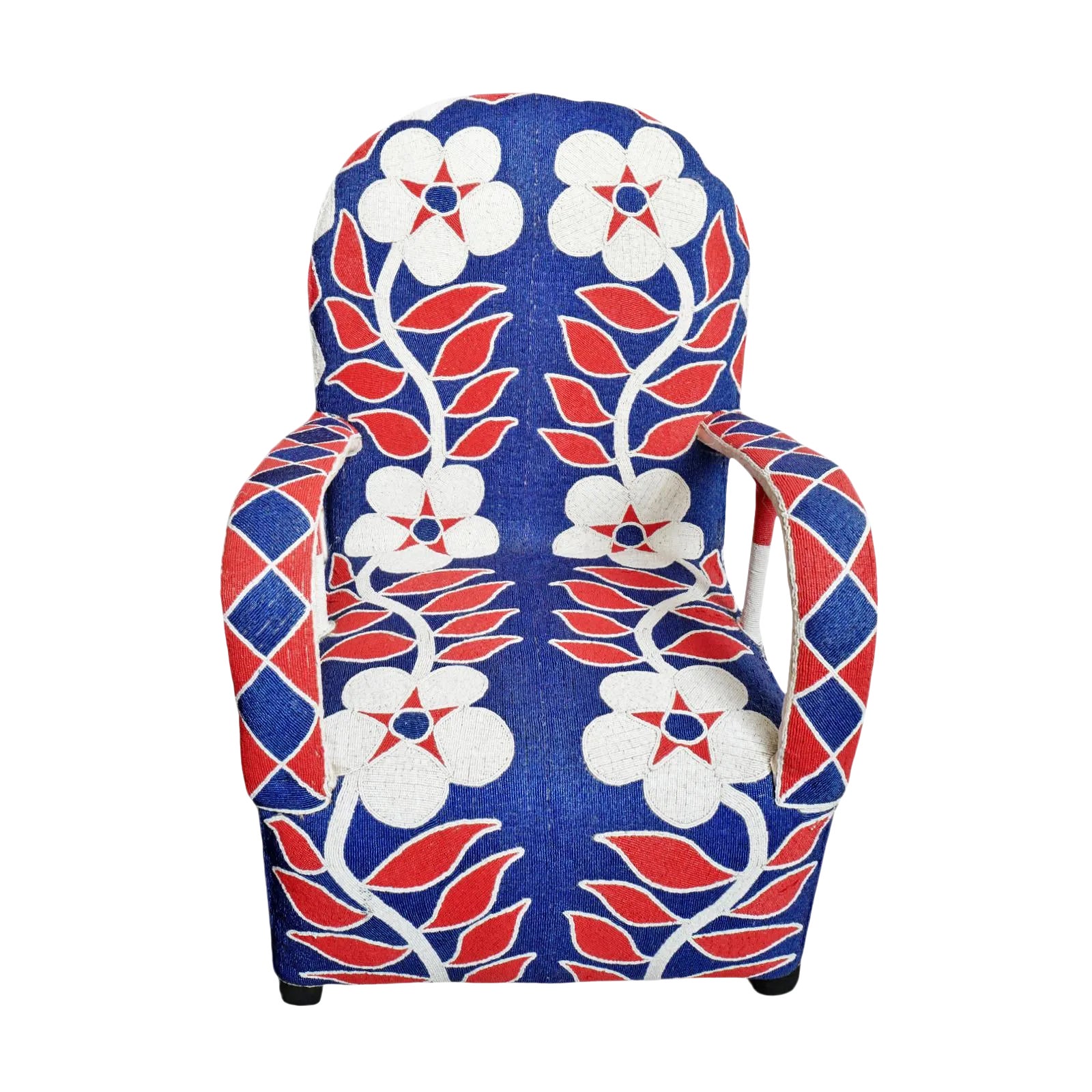 Yoruba Beaded Chair Chairish