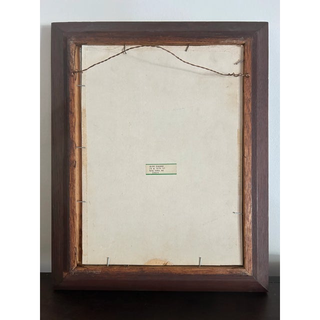 Original 1960’s Impressionist Portrait of Las Vegas Showgirl Oil Painting on Panel For Sale In Philadelphia - Image 6 of 6