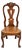 Kittinger Georgian Carved Mahogany Side Chair or Dining Chair For Sale