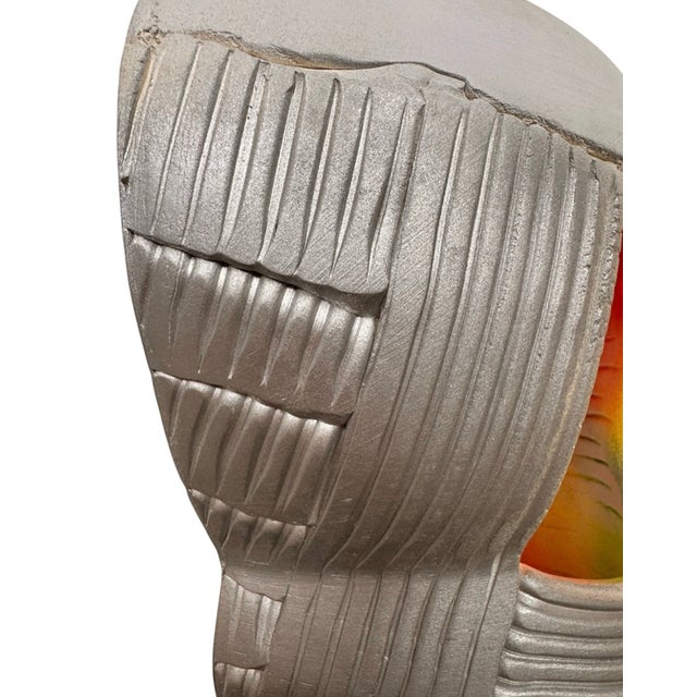 1990s Jamie Davis (B. 1945) Untitled, Architecture of Clay Sculpture - Set of 2 For Sale - Image 10 of 15