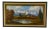 Classic European Alpine Landscape -Oil on Canvas For Sale