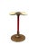Metal Mid-Century Red Stool, France 1950s For Sale - Image 7 of 10