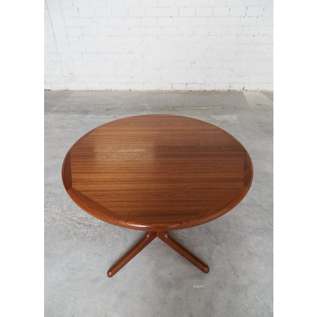 Mid-Century Modern Mid-Century Teak Dining Table attributed to Falster Møbelfabrik, 1960s For Sale - Image 3 of 10