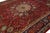 1950s Hand-Knotted Persian Tabriz Vintage Wool Rug in Red With Allover Design For Sale - Image 5 of 7