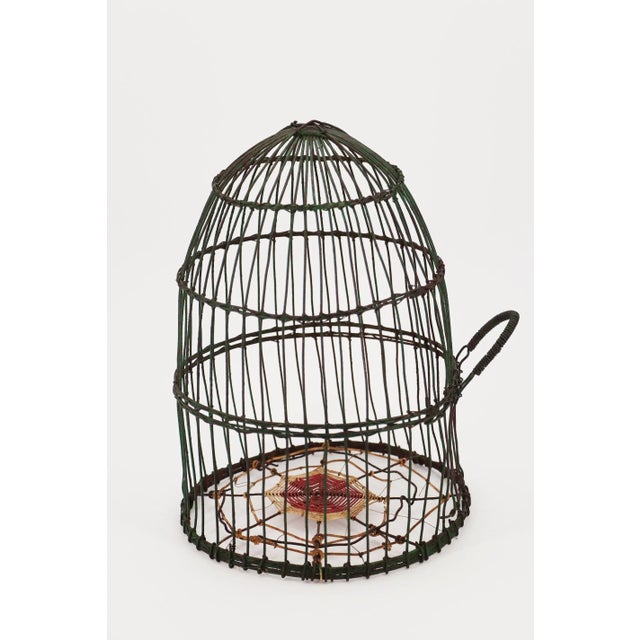 19th Century Antique Portuguese Baroque Bird Cage For Sale - Image 4 of 12