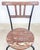 Black Set of Swedish Wooden Garden Chairs For Sale - Image 8 of 9