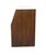 Henredon Furniture Scene One Solid Walnut Italian Campaign Style King Size Storage Headboard 9100-12a For Sale - Image 10 of 14