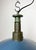 Industrial Blue Enamel Factory Pendant Lamp with Cast Aluminium Top, 1960s For Sale - Image 13 of 16
