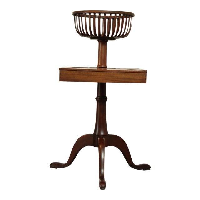 George III Style Semi Antique Dumbwaiter Table For Sale