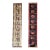 Contemporary Mixed Media Wall Art Pair, 3d Fiber Glass Wood, Usa For Sale