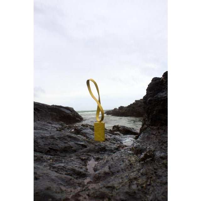 Yellow Sculpture by Tom Heywood For Sale - Image 10 of 10