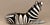 Hollywood Regency Italian Vintage Hand Painted Porcelain Large Zebra Sculpture For Sale - Image 3 of 9