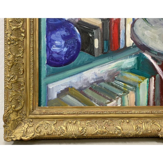Rafael Duran Benet "Eucalyptus and Flowers" Still Life For Sale In San Francisco - Image 6 of 11
