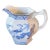 Antique Wood & Sons Yuan Hexagonal Creamer Pitcher 1920's Blue and White For Sale