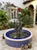 Verdigris Vintage Copper Lotus & Lily Pad Cascading Fountain For Sale - Image 8 of 12