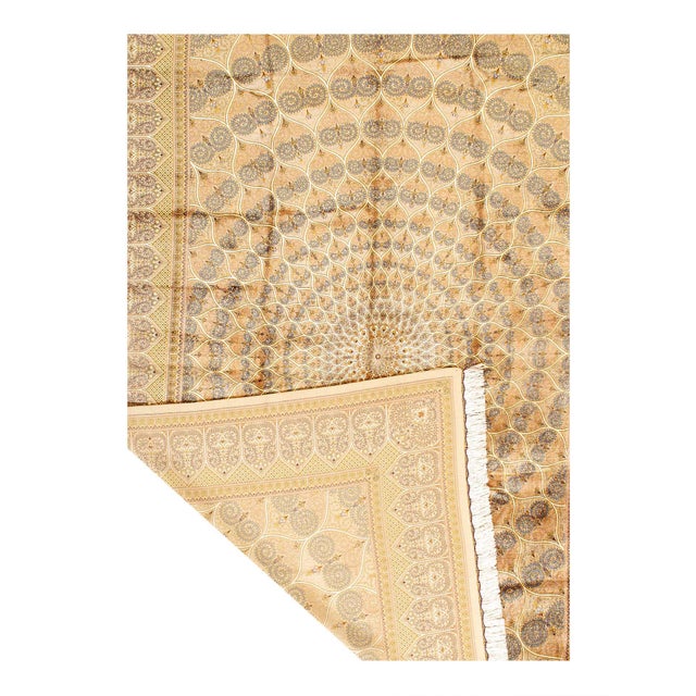 Traditional Pasargad DC Exquisite Design Paris Palace Fine Power Loom v. Silk Rug For Sale - Image 3 of 3