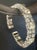 Circa 1960’s Set of Three Rhinestone Stretch Cuff Bracelets For Sale - Image 4 of 5