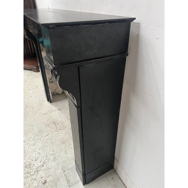 Napoleon III Fireplace with Black Marble Corbel, 1800s For Sale - Image 10 of 13