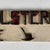 Folk Art Antique Folk Art Trade Sign Advertising "Upholstering" in Raised Letters, Sawtooth Details & Rocking Chair For Sale - Image 3 of 11
