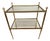 Neo-Classical Gold Brass Side Table, 1970s For Sale